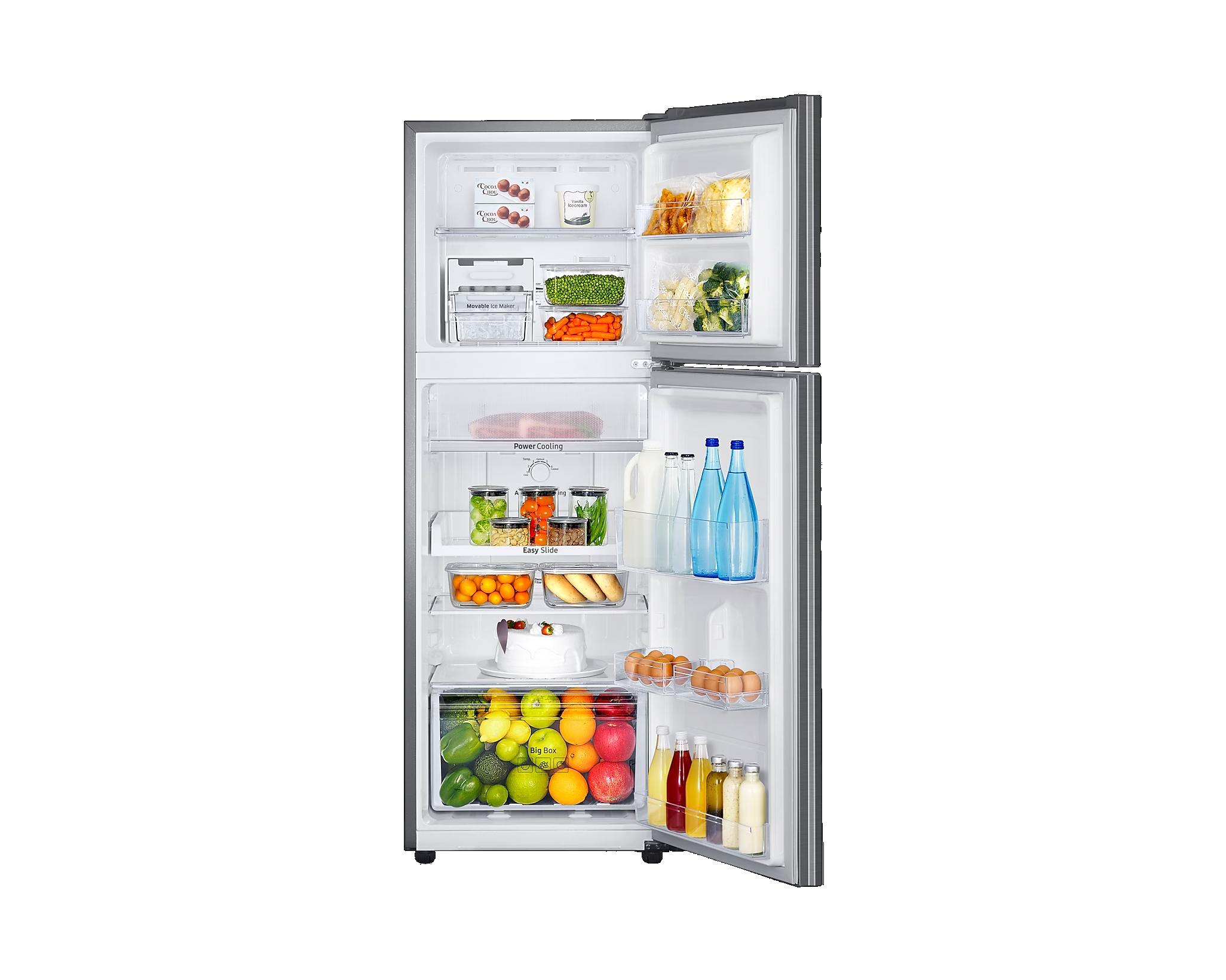 Samsung 三星 RT22M4032S8/SH 234公升 上層冷凍式 雙門雪櫃 - Image 4