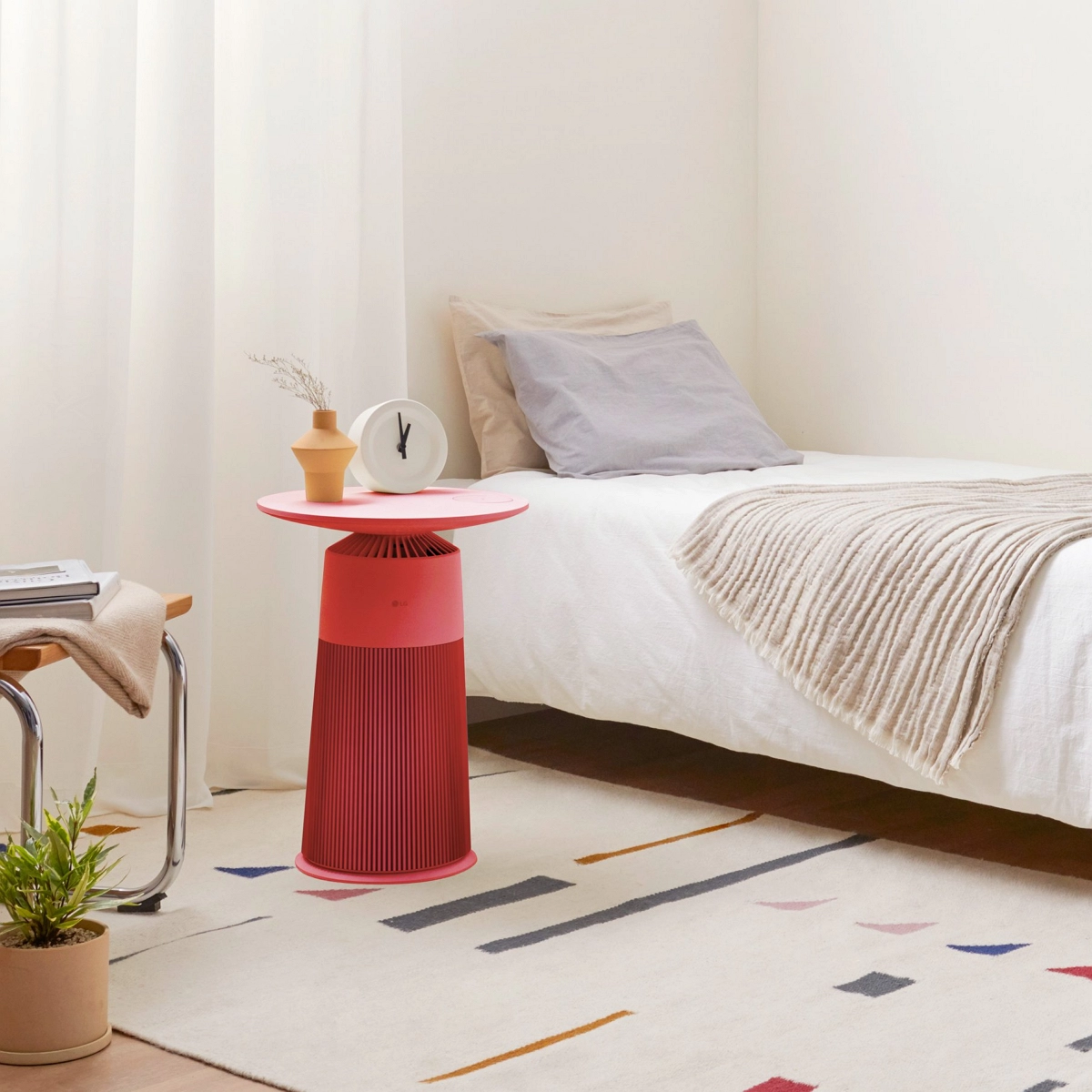 LG 樂金 AF20ROSE PuriCare™ AeroFurniture 空氣清新茶几 (瑰麗紅) - Image 7