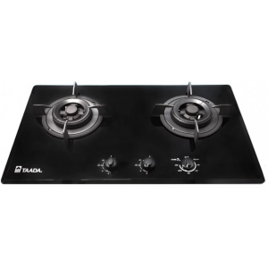 Taada 多田牌 GA751-14B LPG 75厘米 嵌入式雙頭石油氣爐 (有時間制 + 獨立中心火 + 銅合金爐頭及鑄鐵爐架)